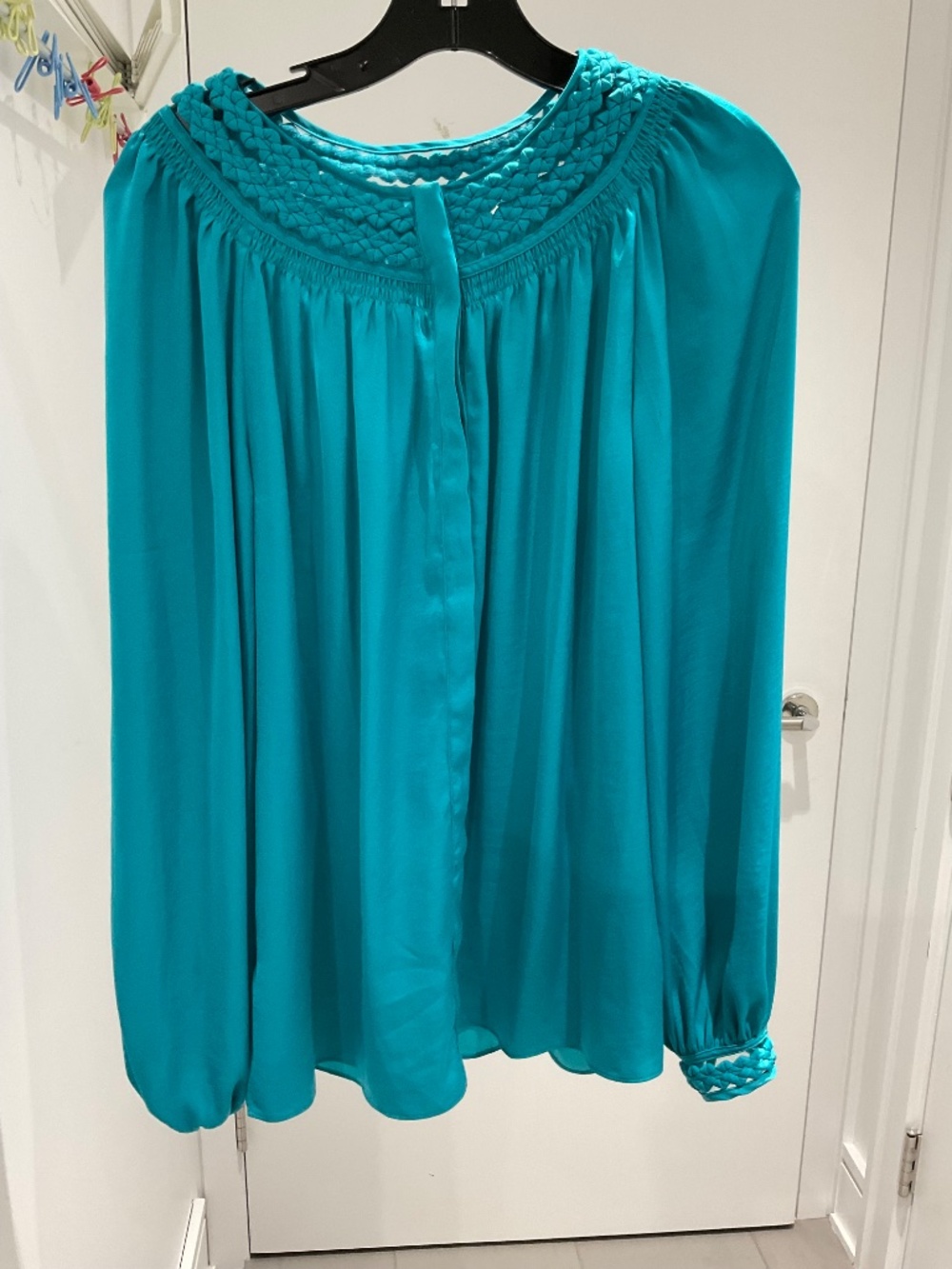 Kobi Halperin Turquoise Blouse